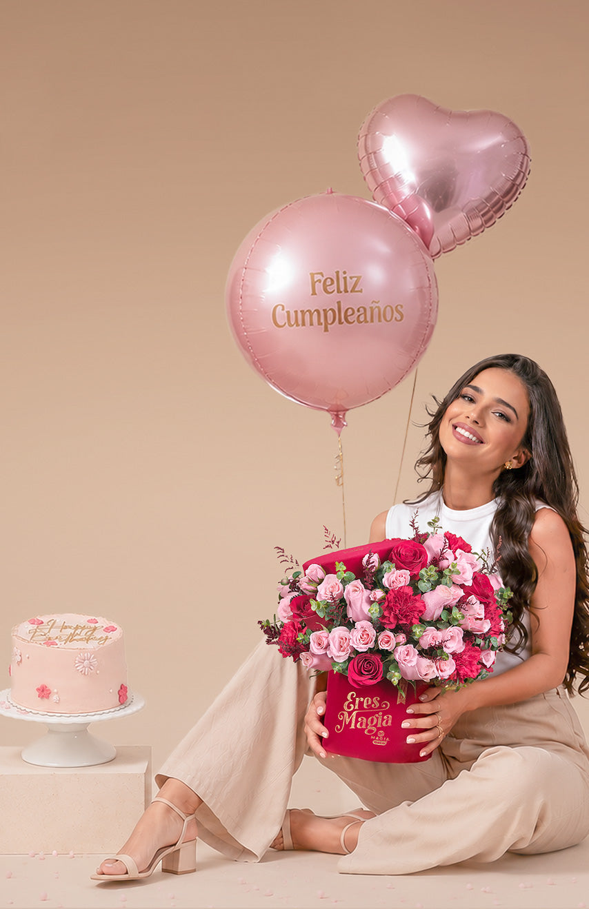 Arreglo floral premium de Magia.pe con entrega en Lima