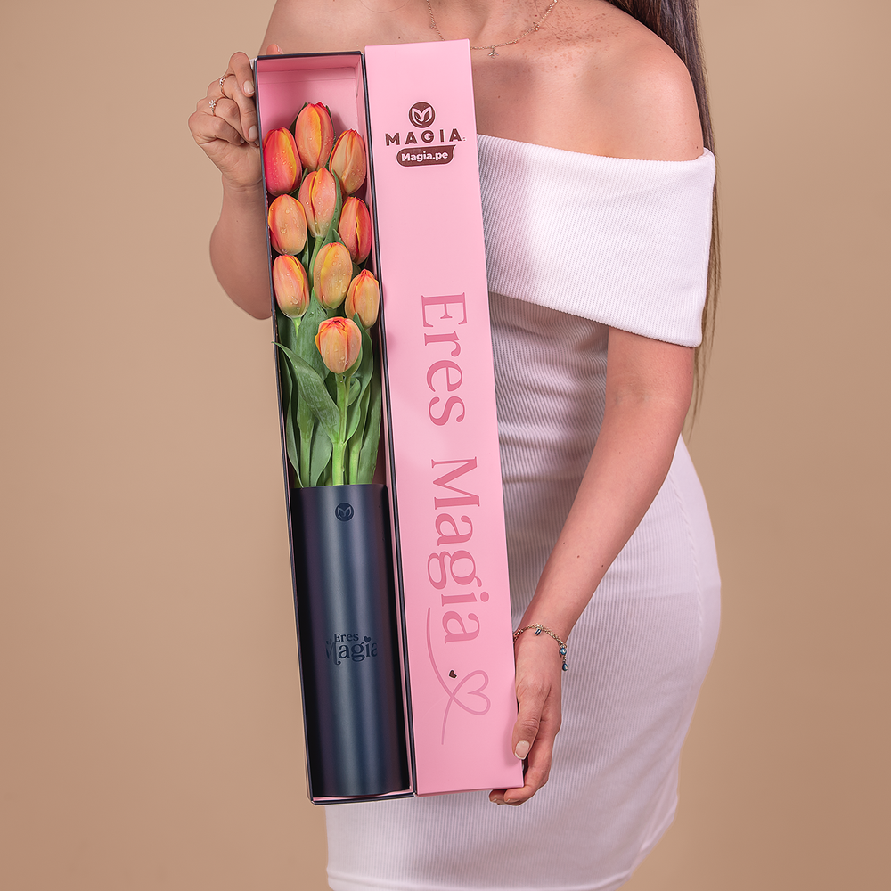 Caja Magia Slim 10 Tulipanes