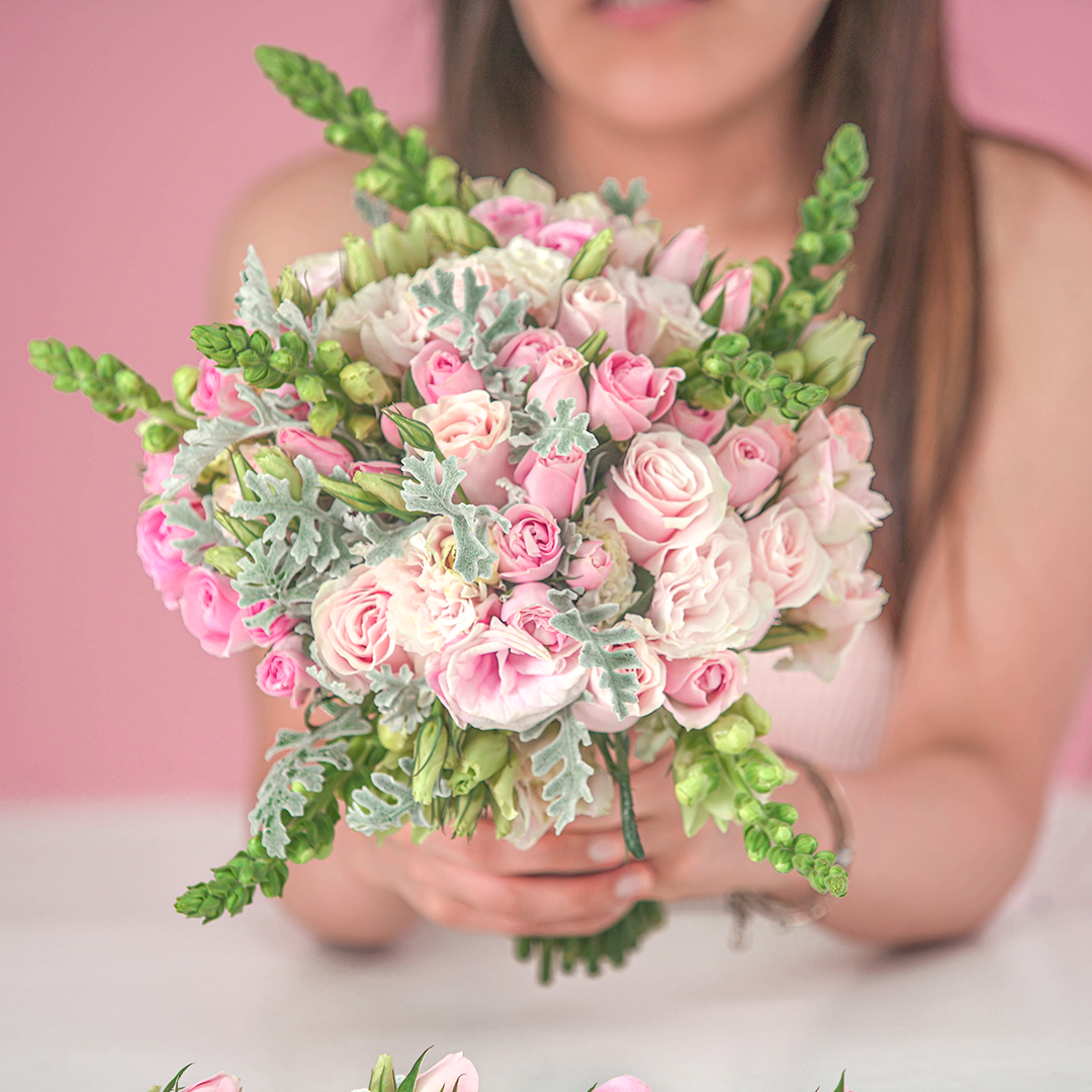 BOUQUET REINA + BOTONIER