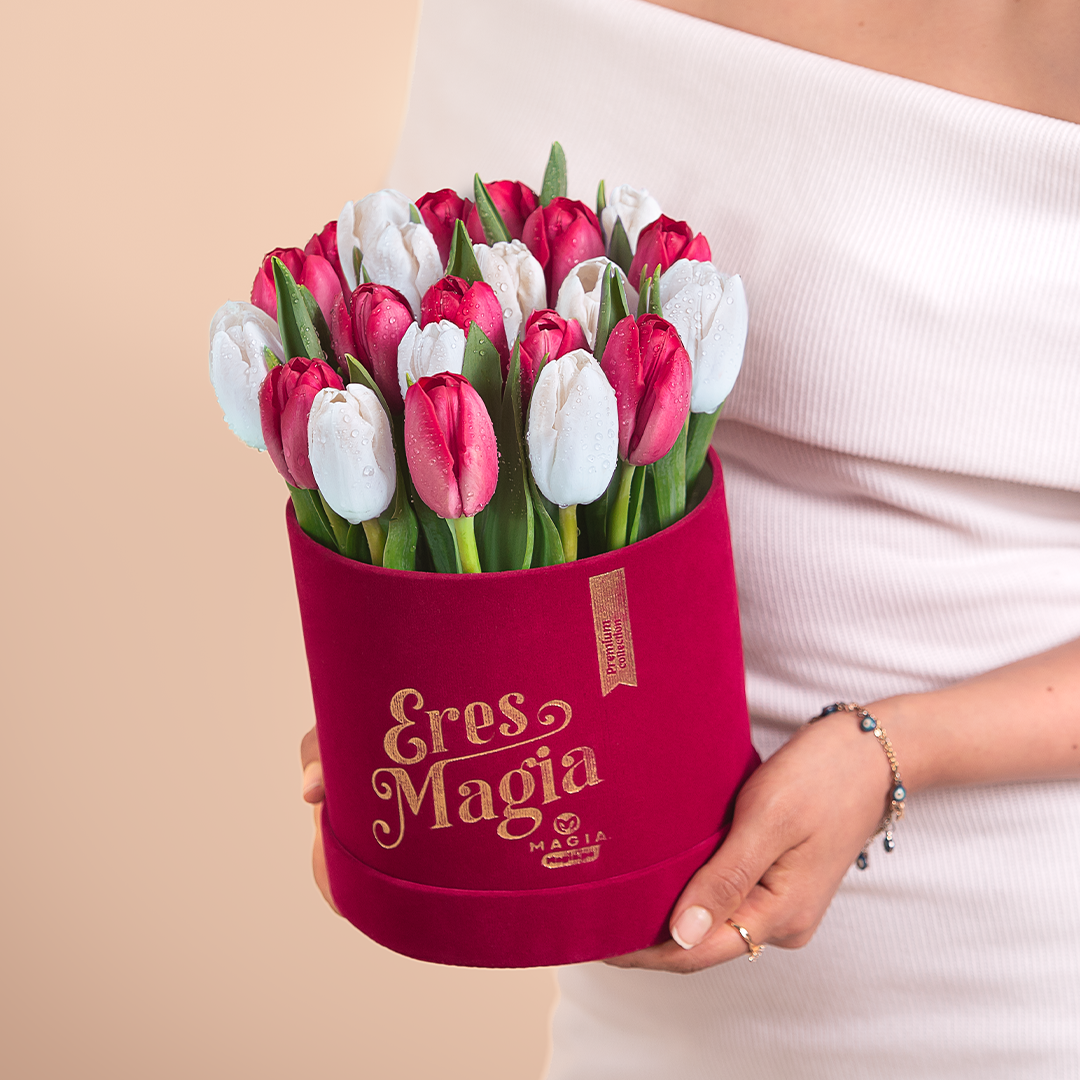 Box With Love Tulip