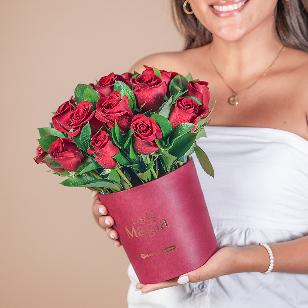 Box de rosas  Magia