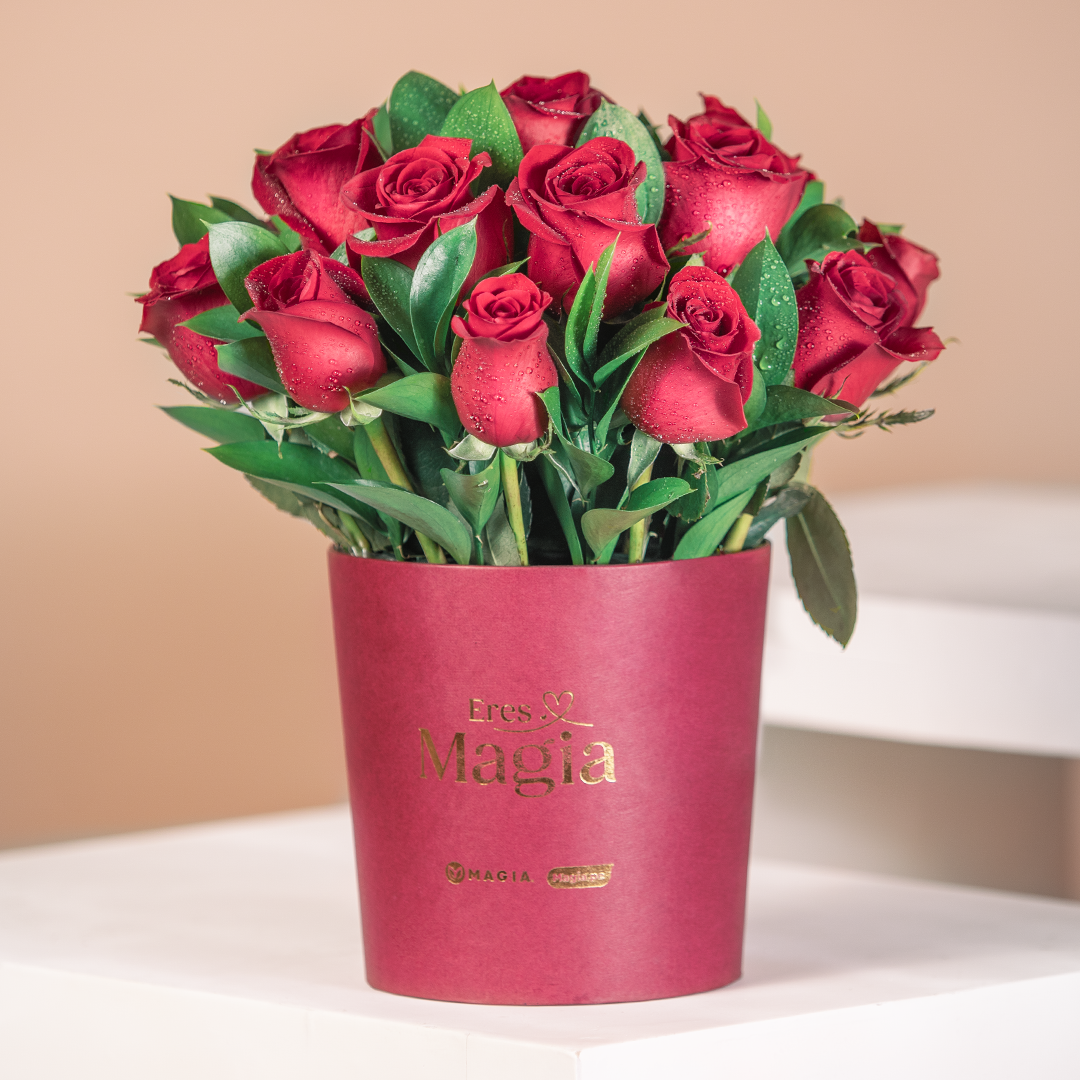 Box de rosas  Magia