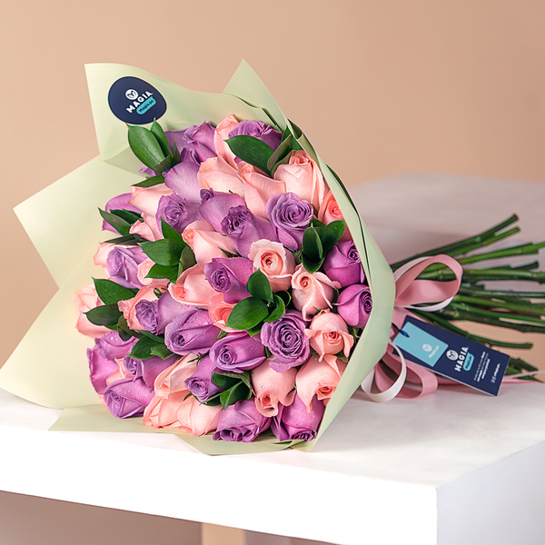 Ramo 50 rosas Pretty