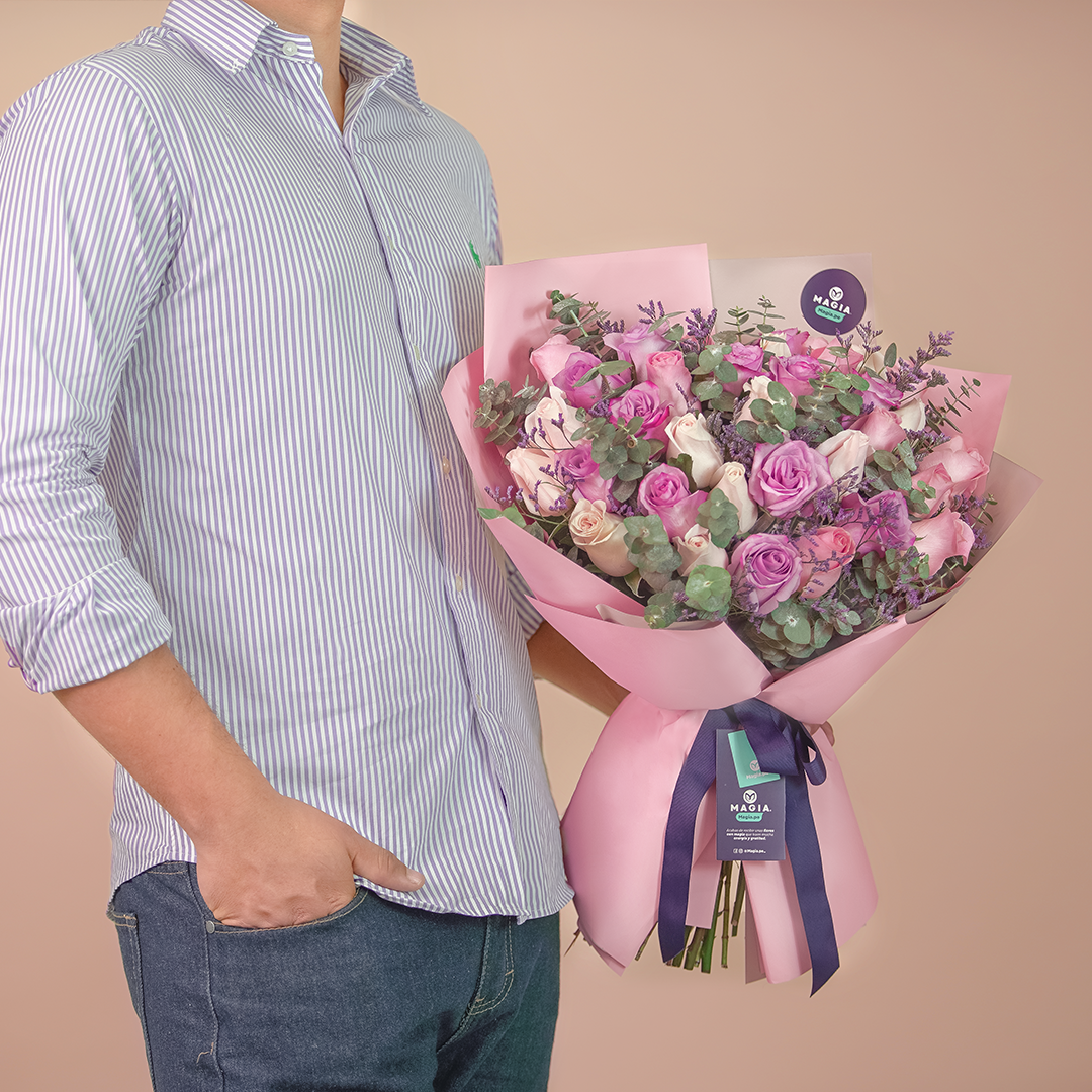 "Ramo Smile" 36 rosas