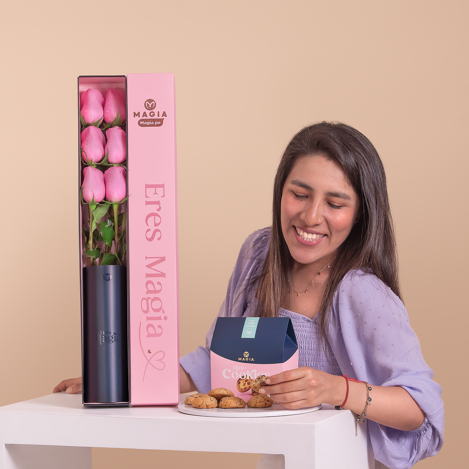 Pack Eres Magia Cookies Pink Mamá