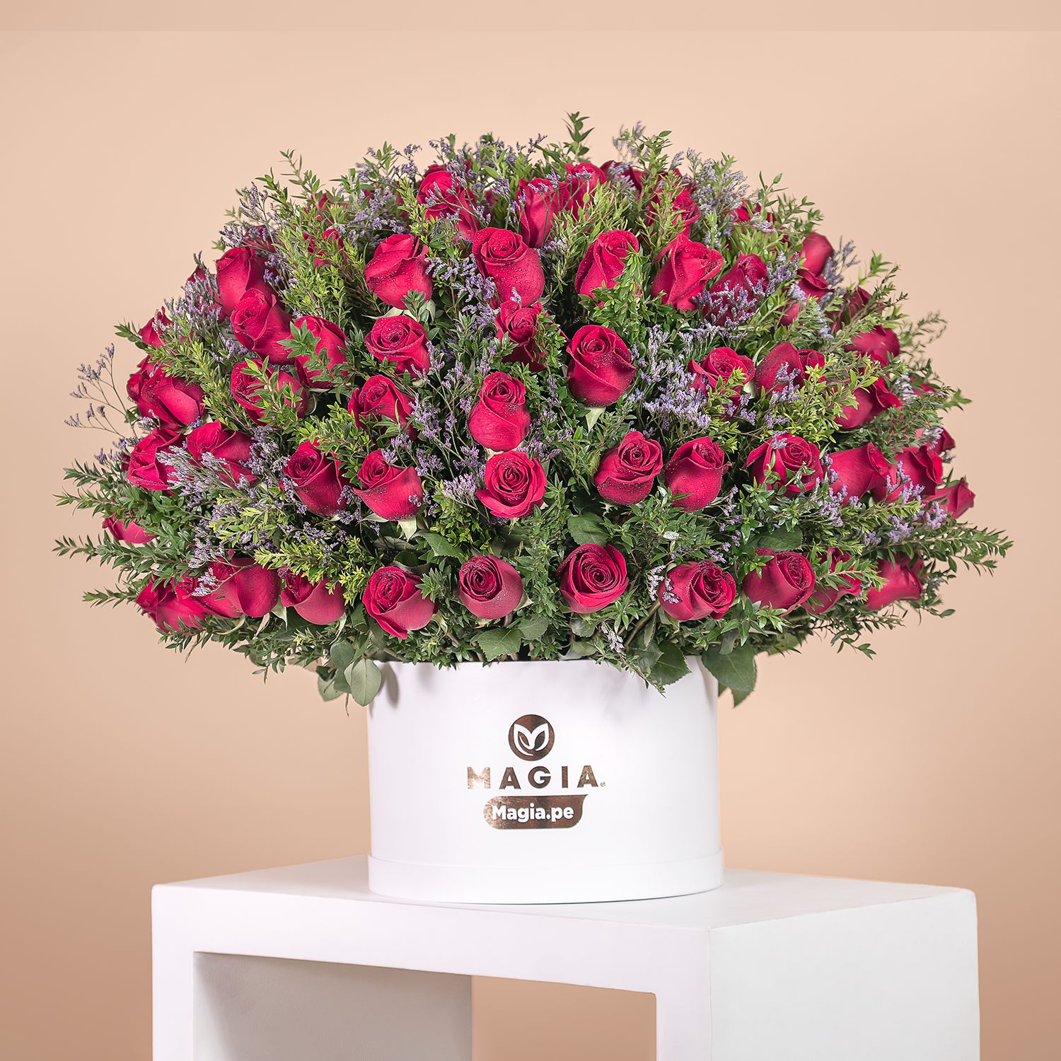 Box Luxury 100 Rosas