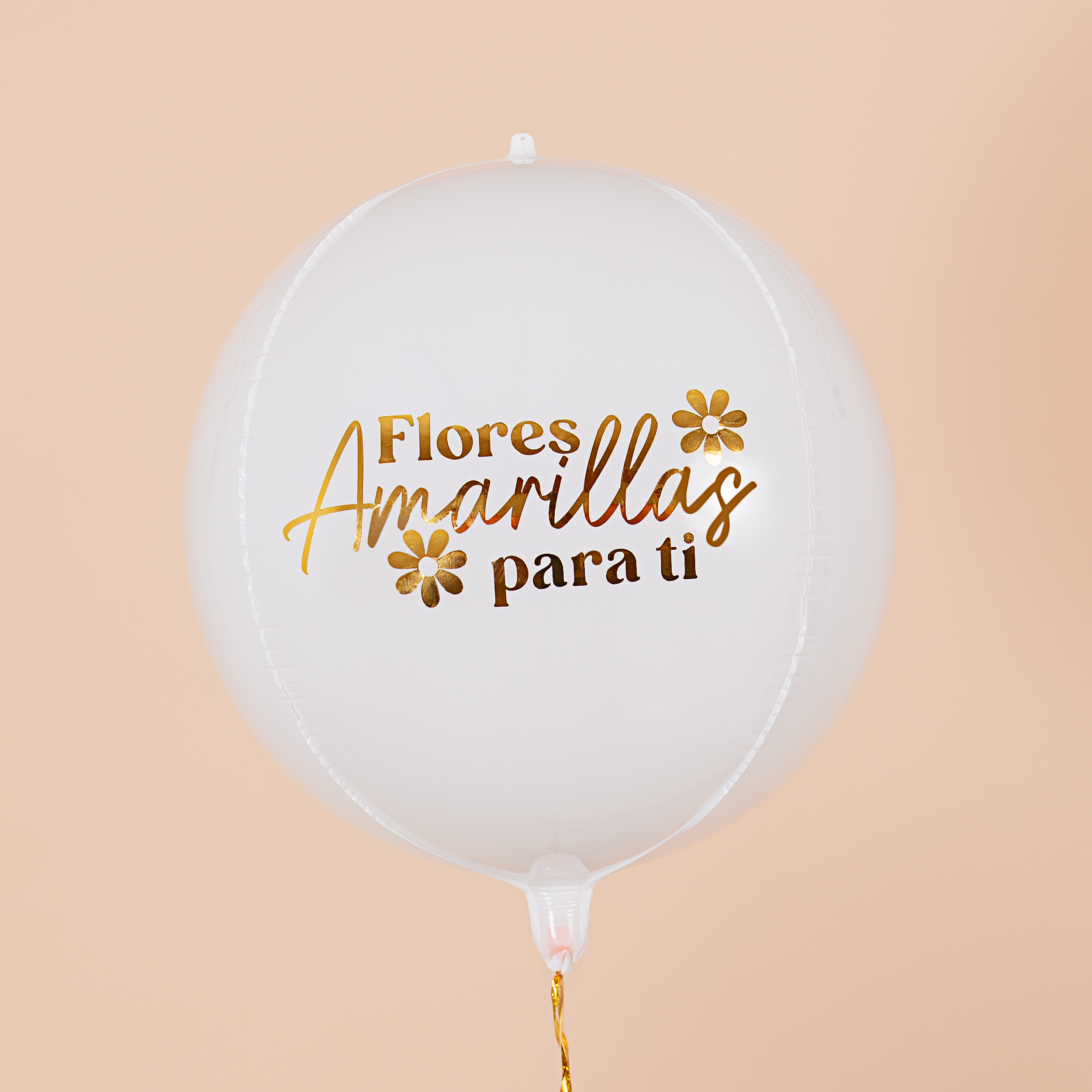 Globo "Flores Amarillas"