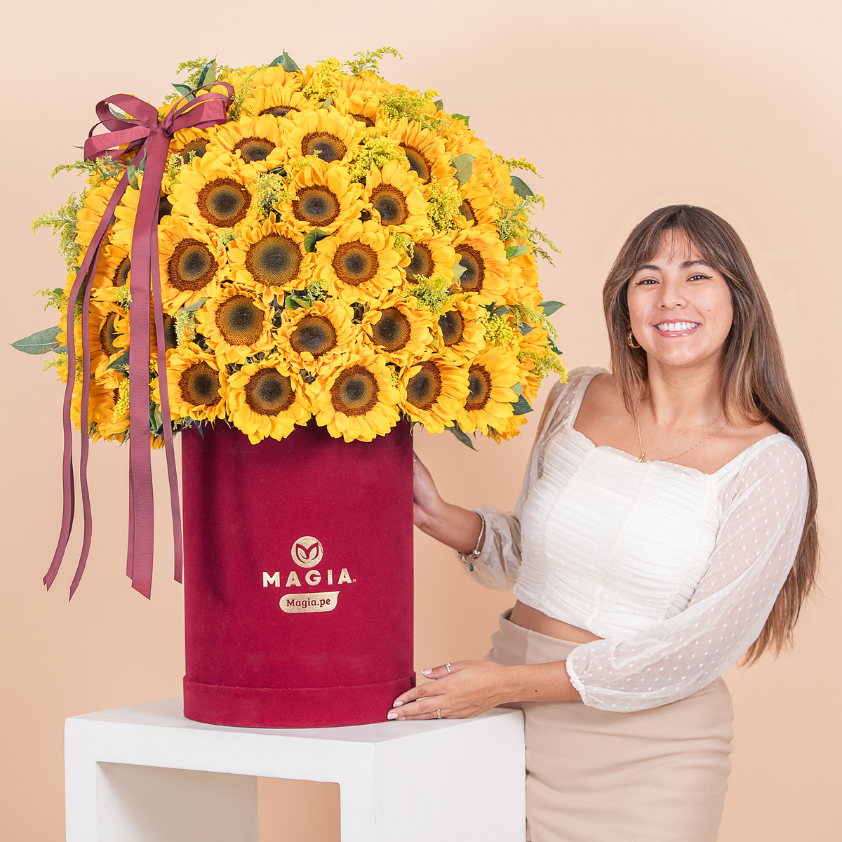 Majestic velvet sunflower