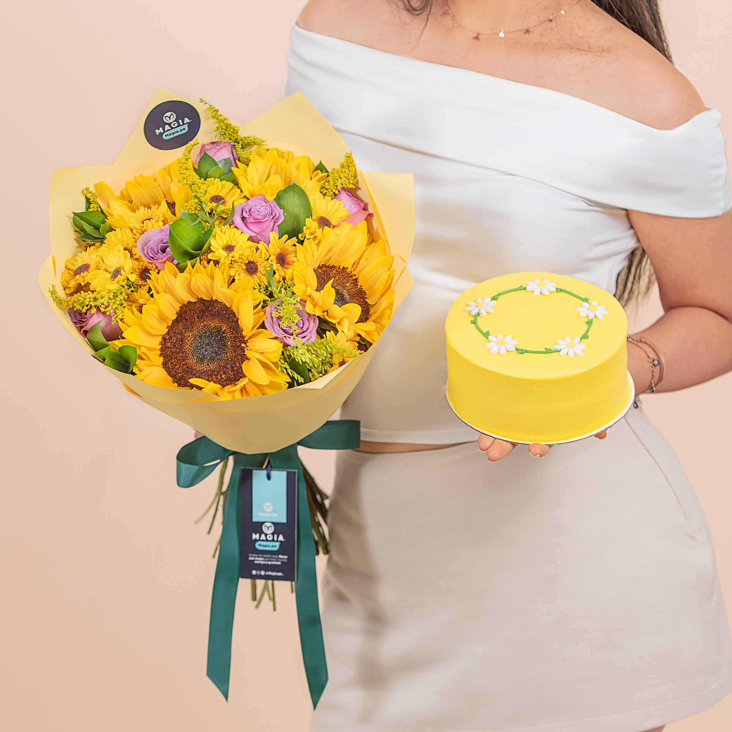 Pack de Flores amarillas