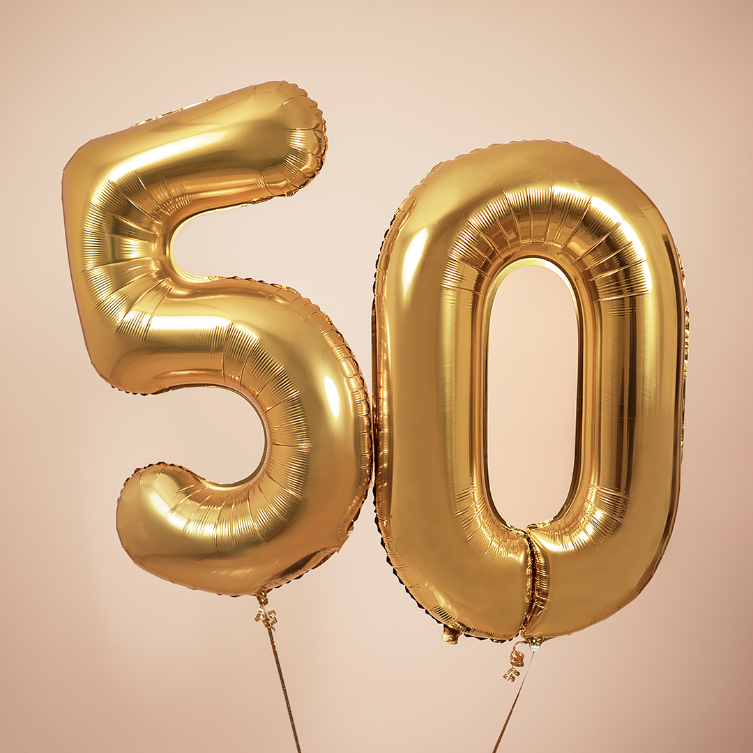 Pack de Globos 50 años