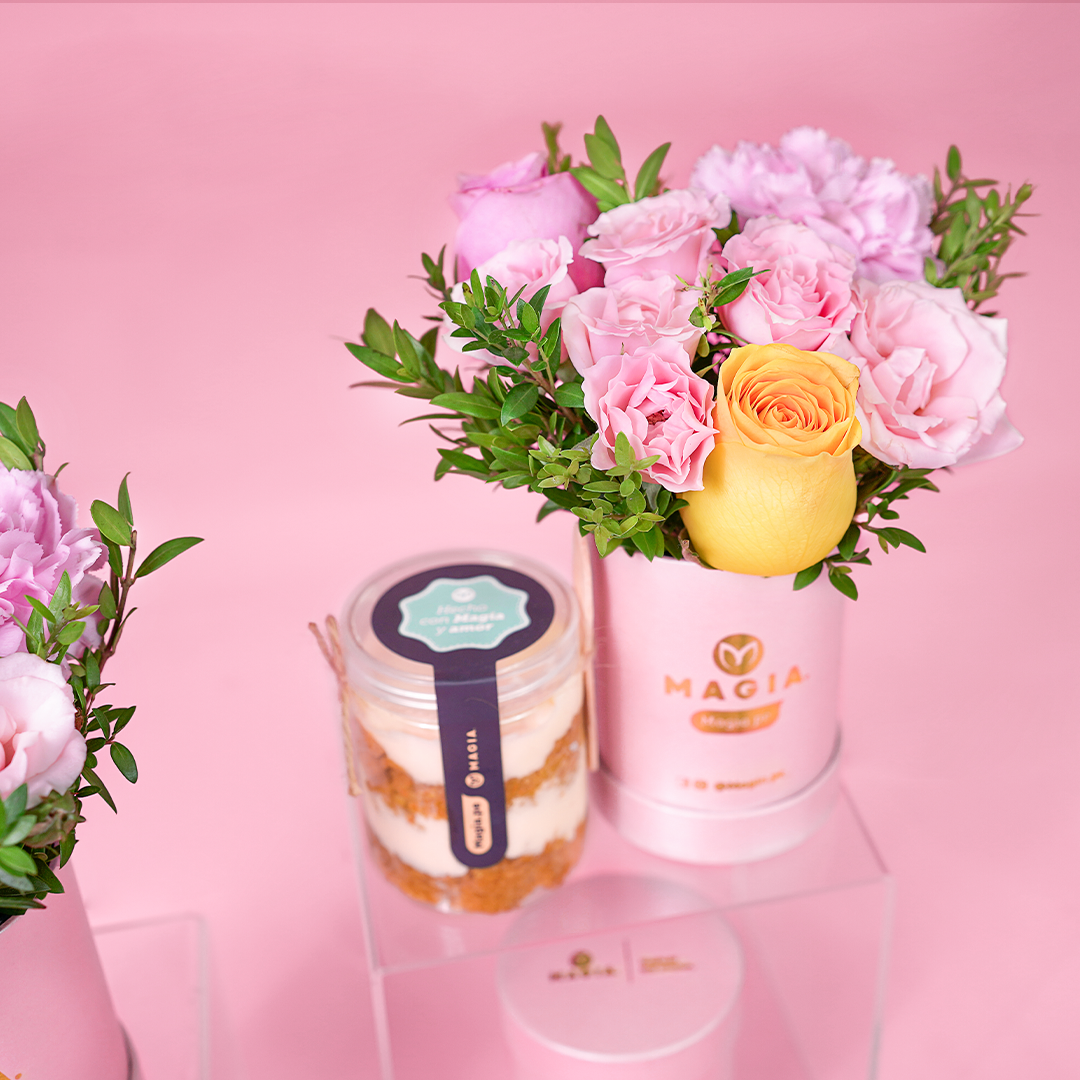FLORES Y CAKE JAR