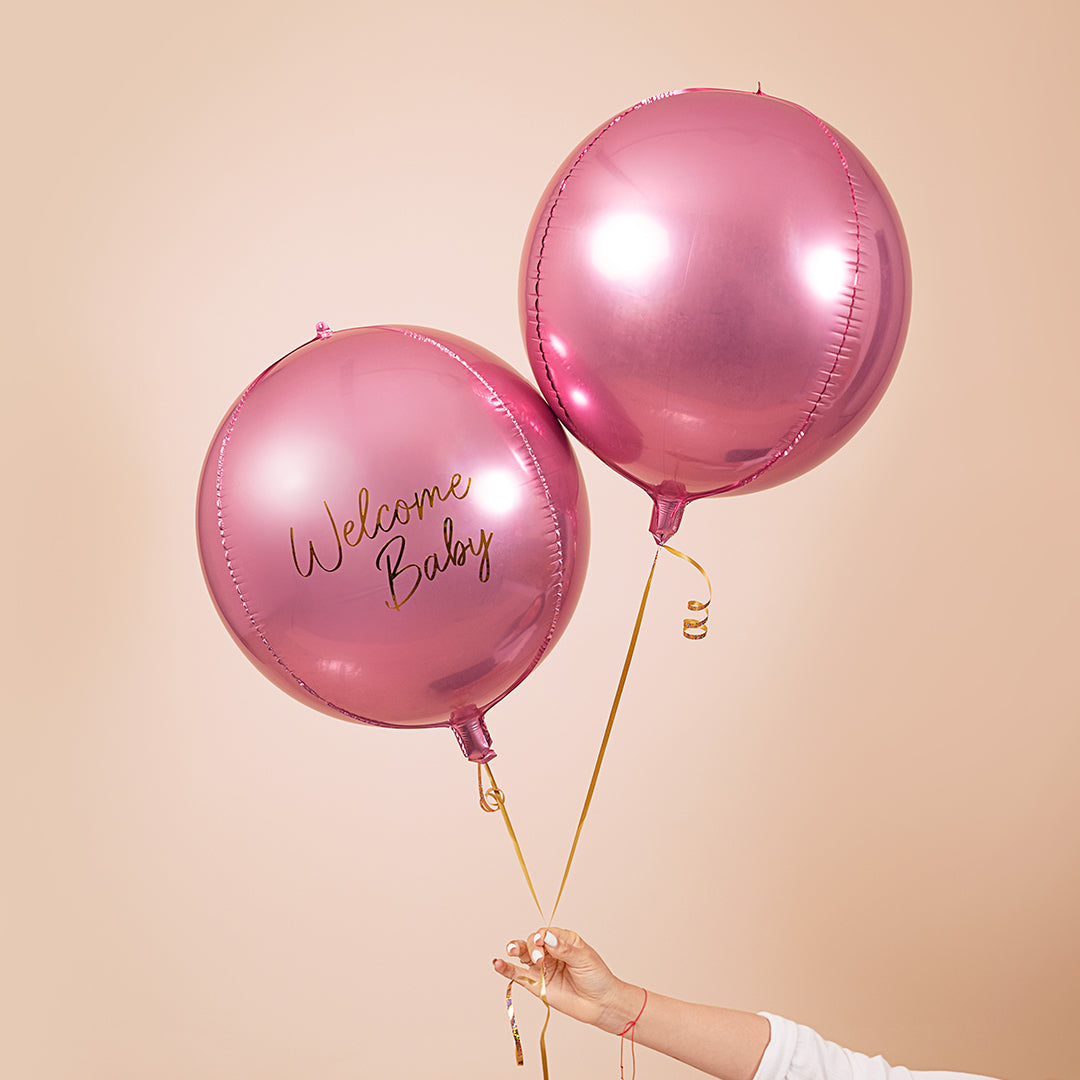 Balloon Pack Welcome Baby Girl