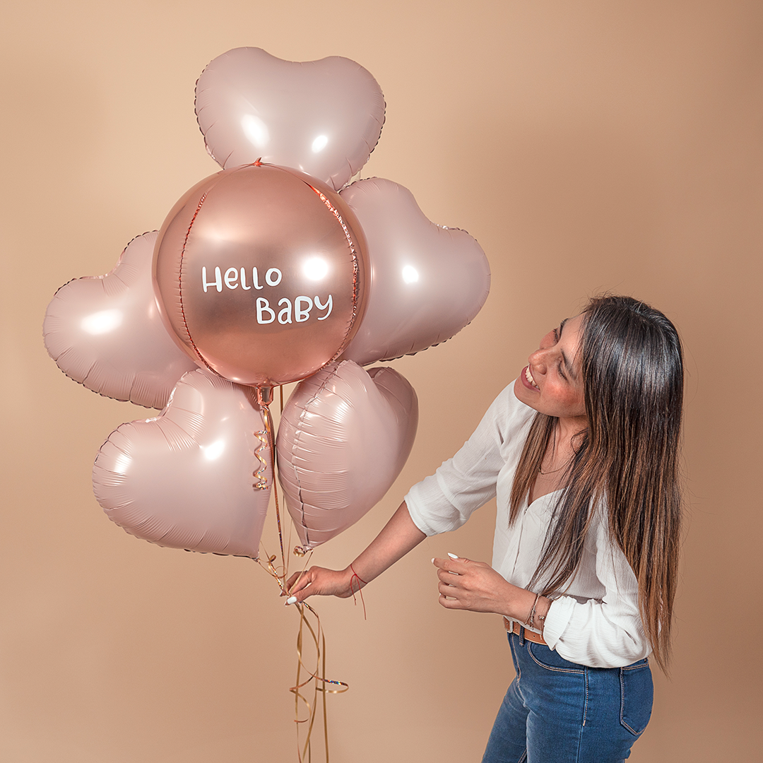 Balloon Pack Hello Baby Girl