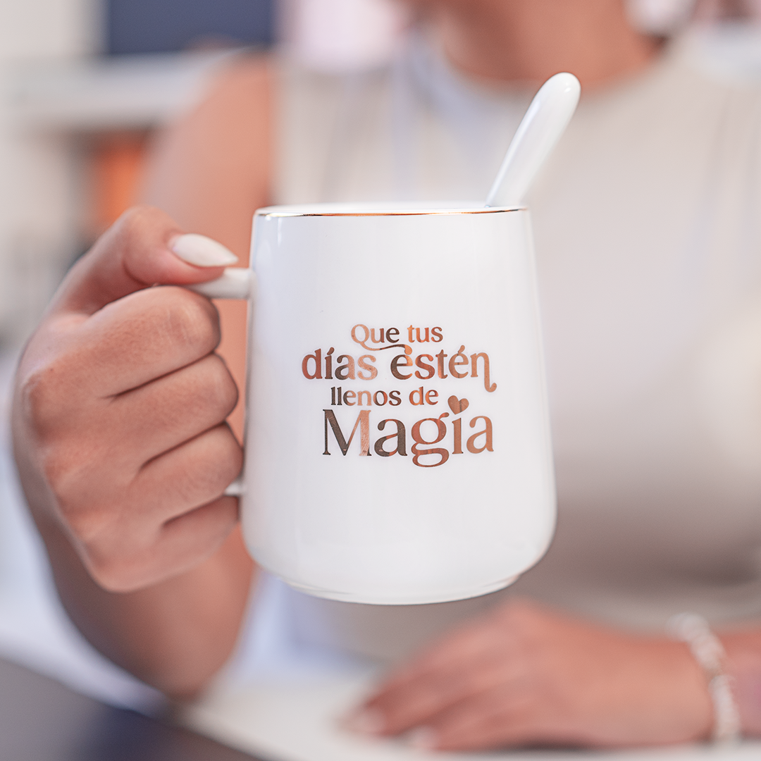 Taza Magia White