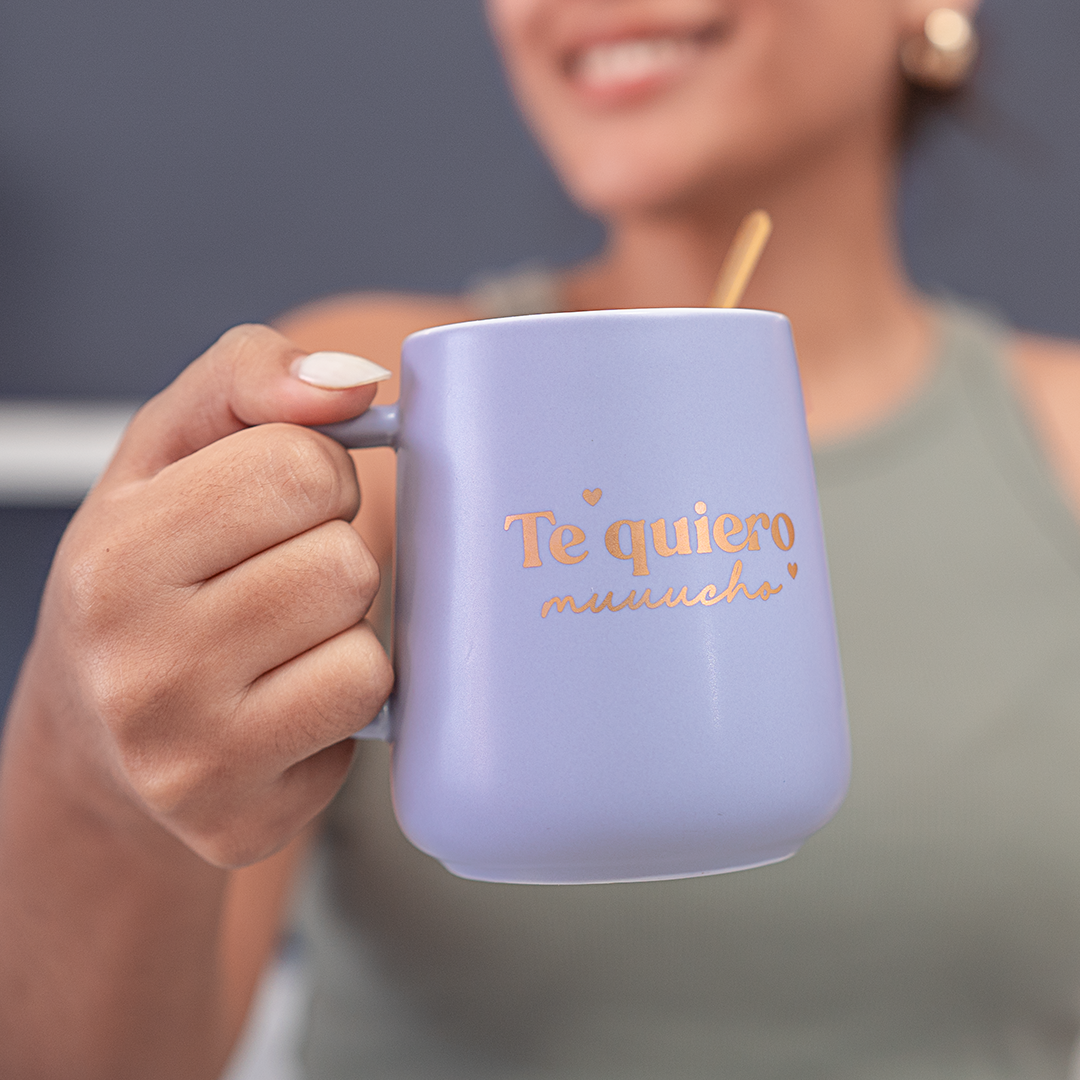 Taza "Te quiero muuucho"