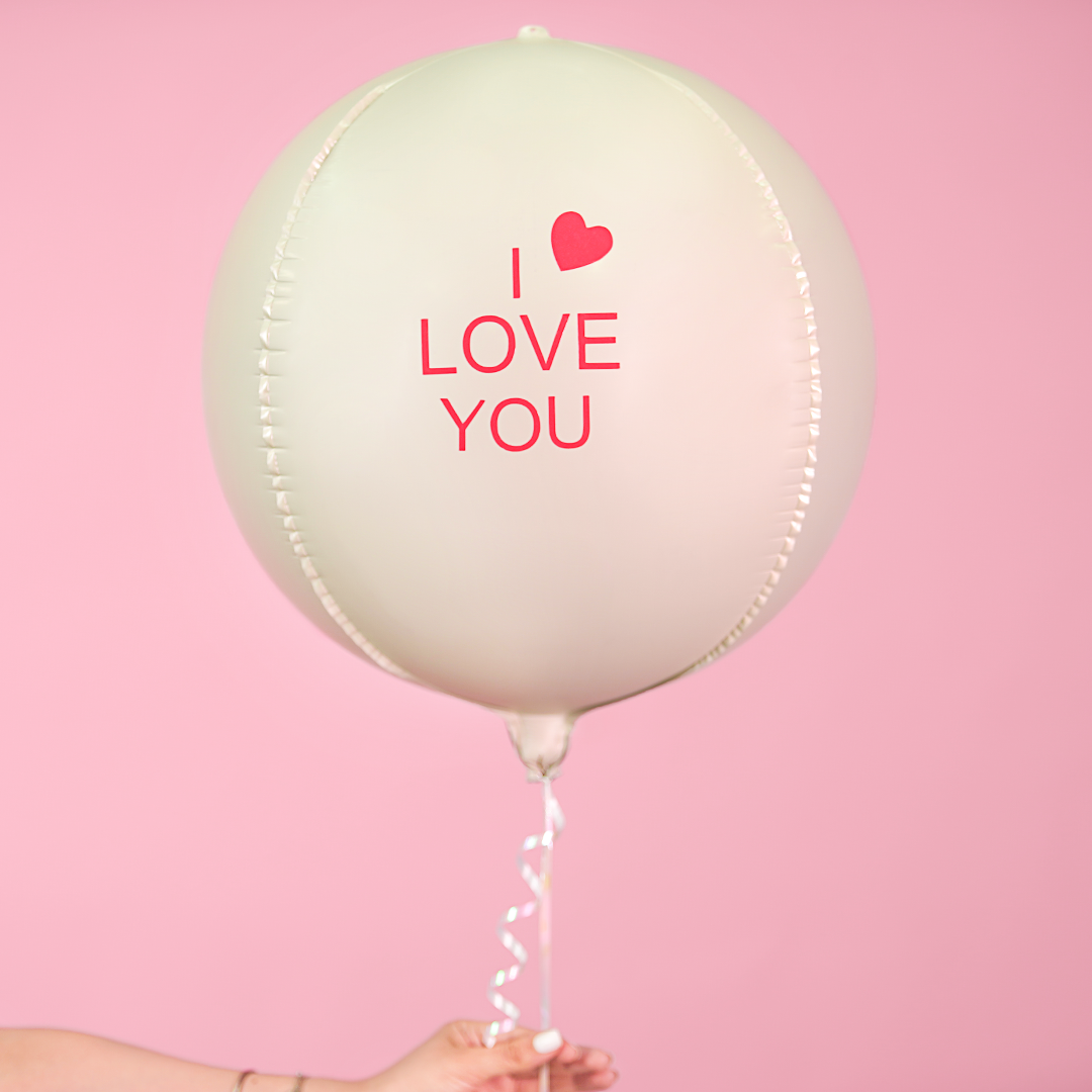 GLOBO "I LOVE YOU"