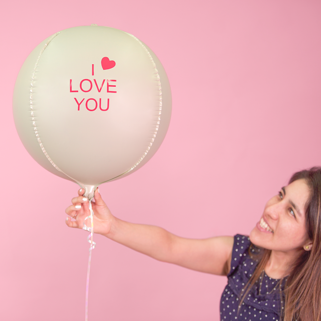 GLOBO "I LOVE YOU"