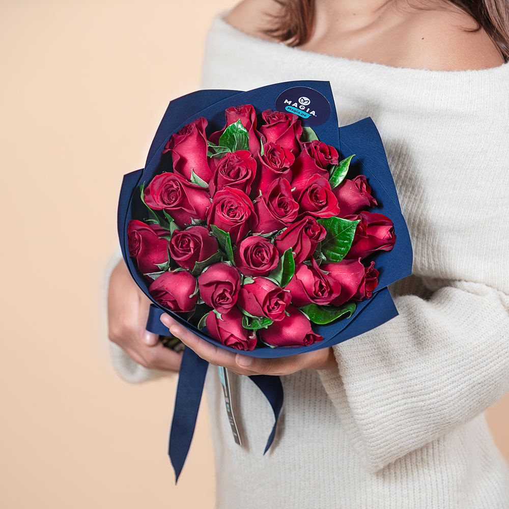 Ramo con 24 rosas premium