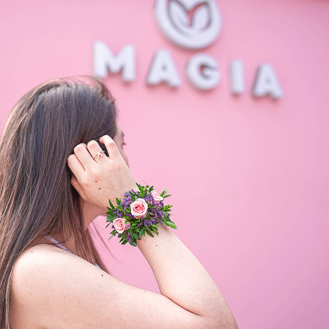 Corsage Mini Rosa - Muñeca