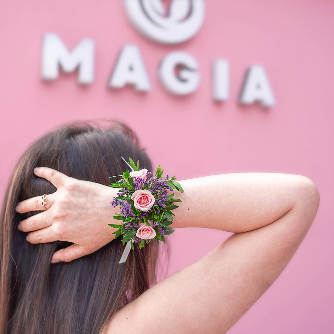 Corsage Mini Rosa - Muñeca