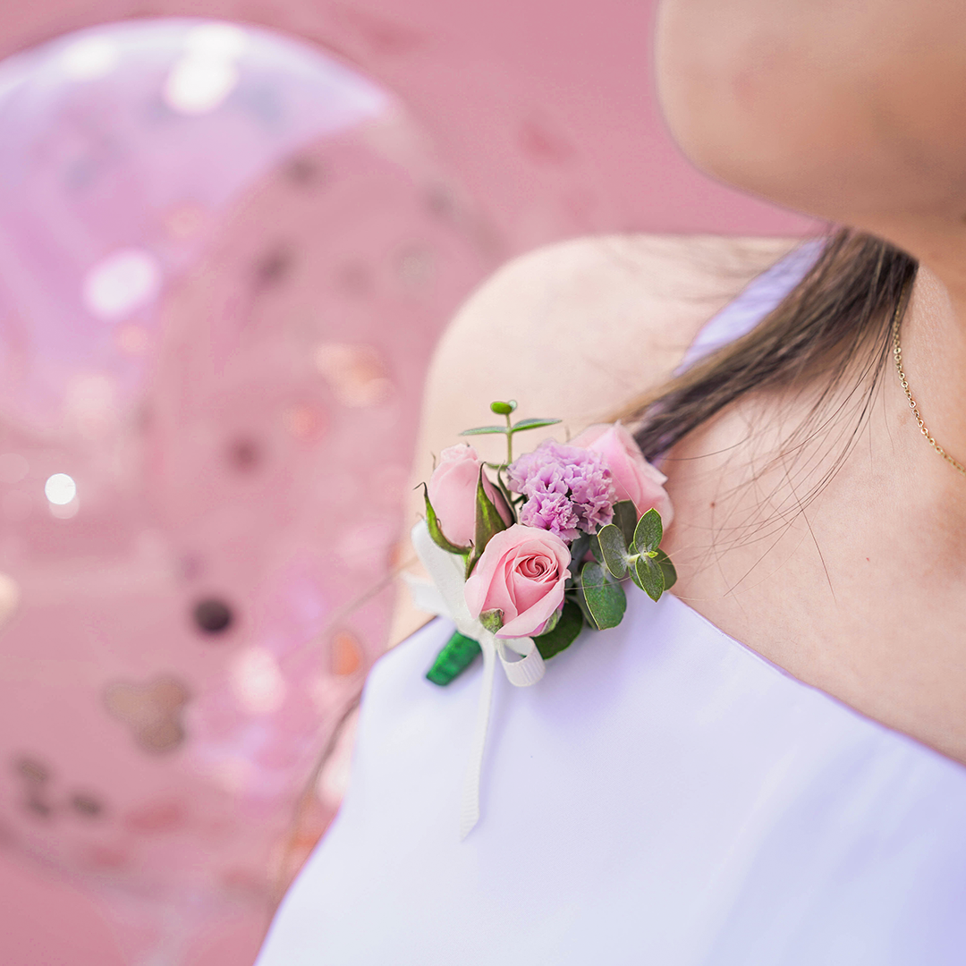 Corsage Mini Rosa - Pecho