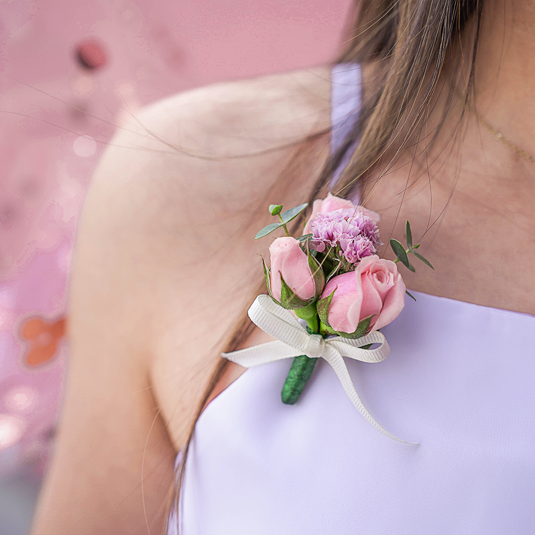 Corsage Mini Rosa - Pecho